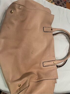 Leather Iacucci bag in tan